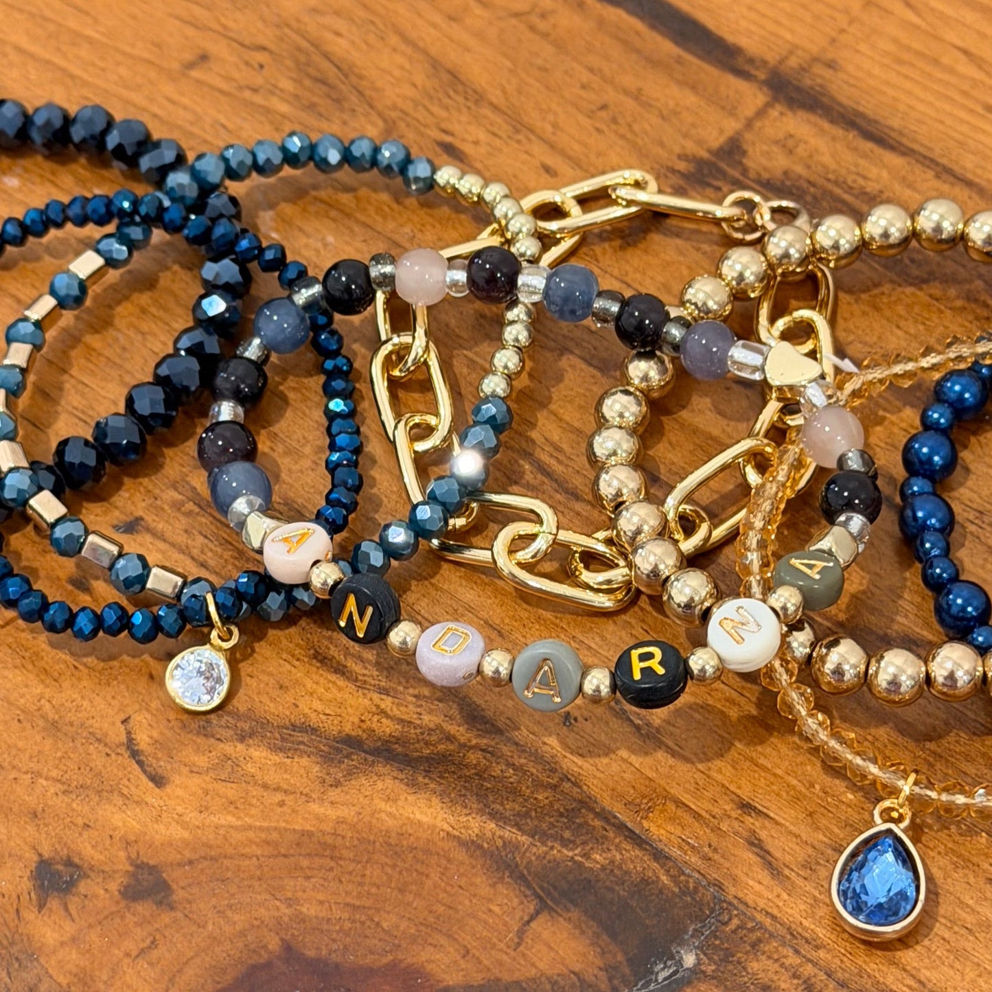 Andarna Fourth Wing Stretch Bracelet Stack