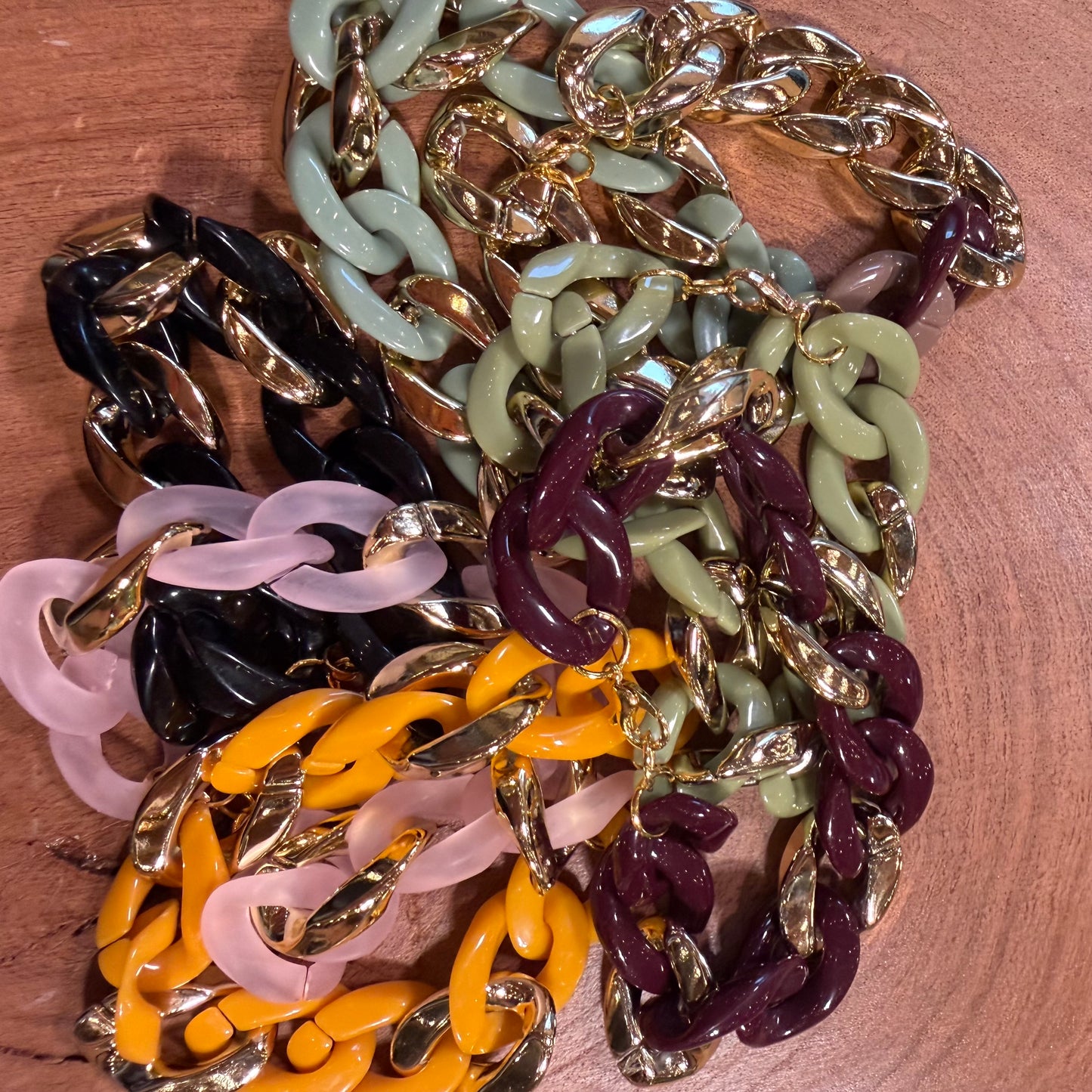 One of a Kind - Cuban Chain Link Bracelets (Large Links)