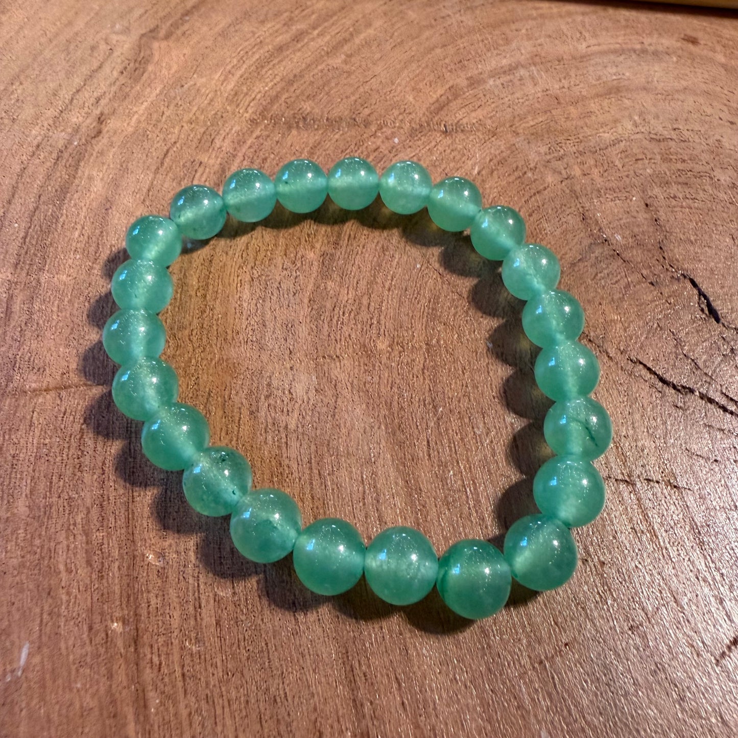 Aventurine Beaded Bracelet (8mm)