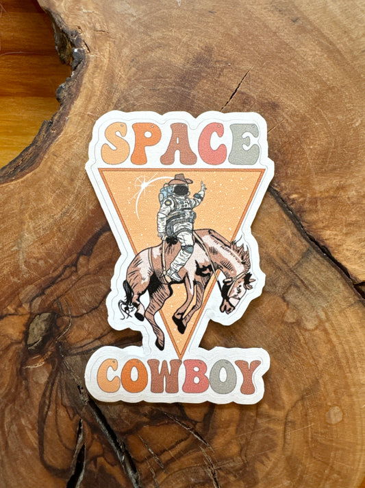 Space Cowboy Sticker