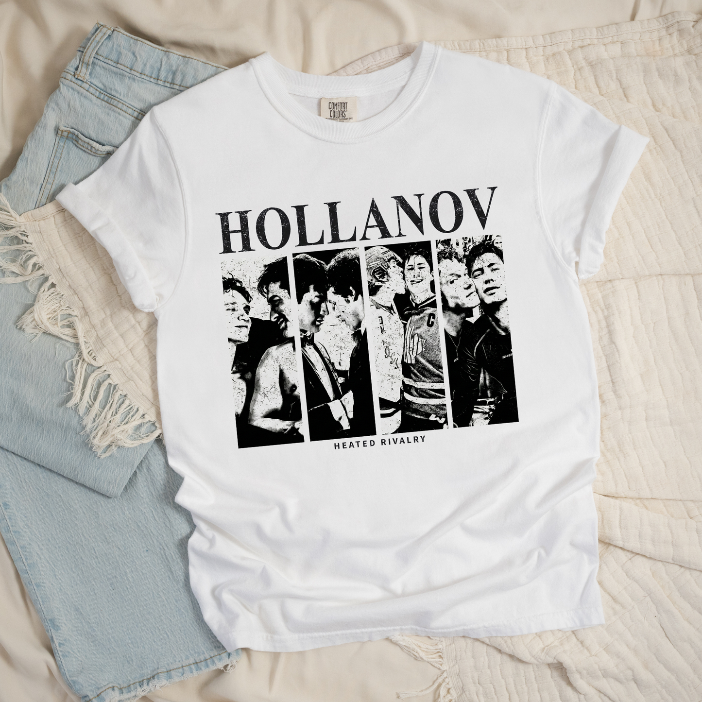 Hollanov Heated Rivalry Graphic Tee