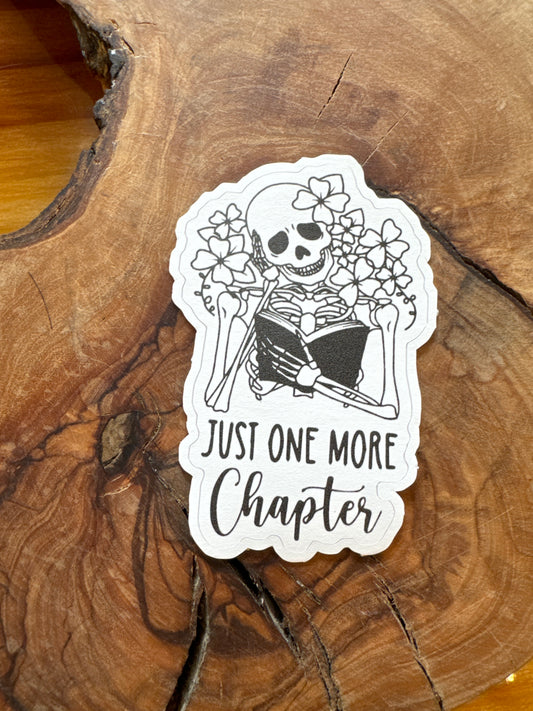 Just One More Chapter Sticker