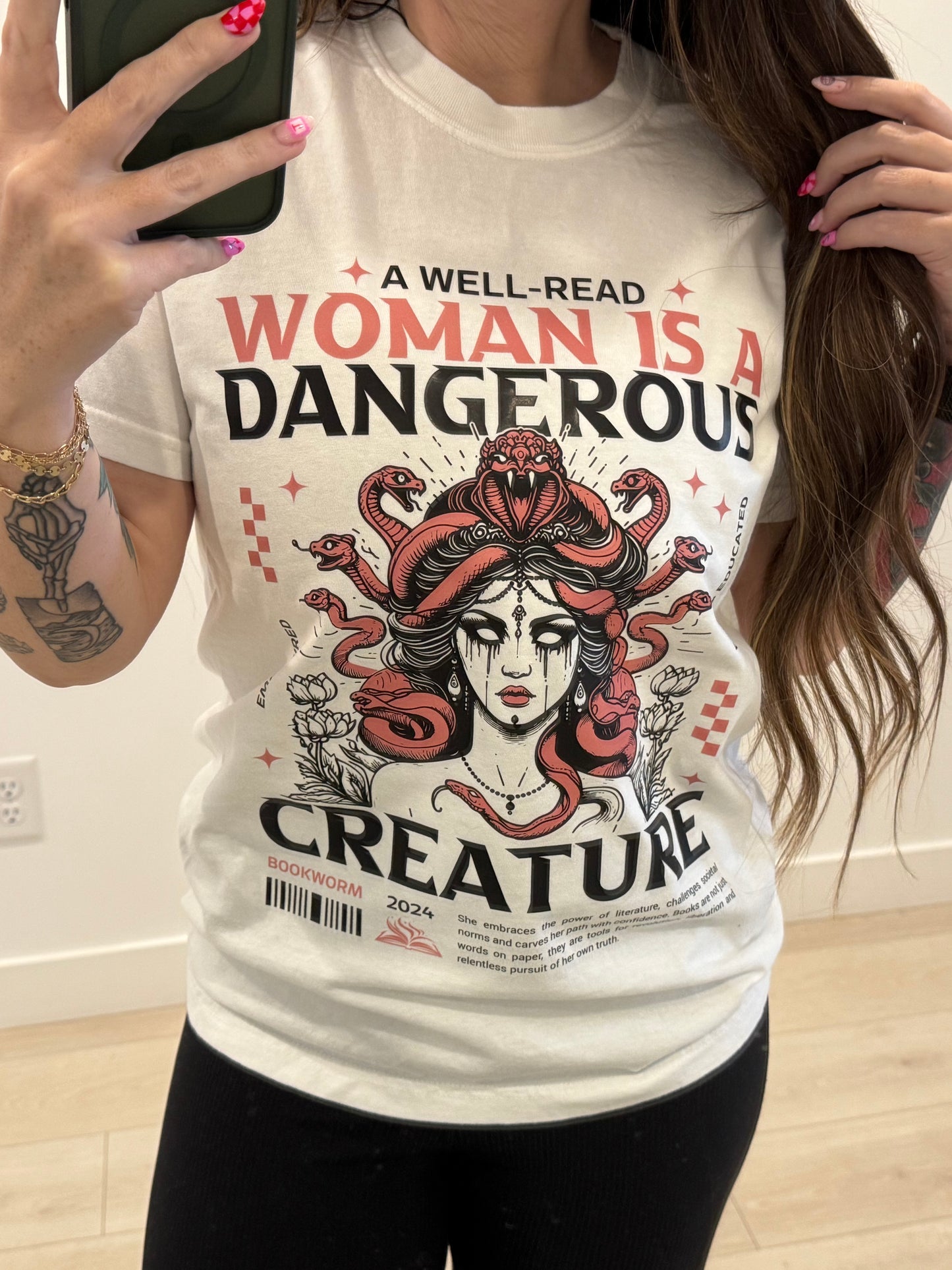 A Well Read Woman Graphic Tee