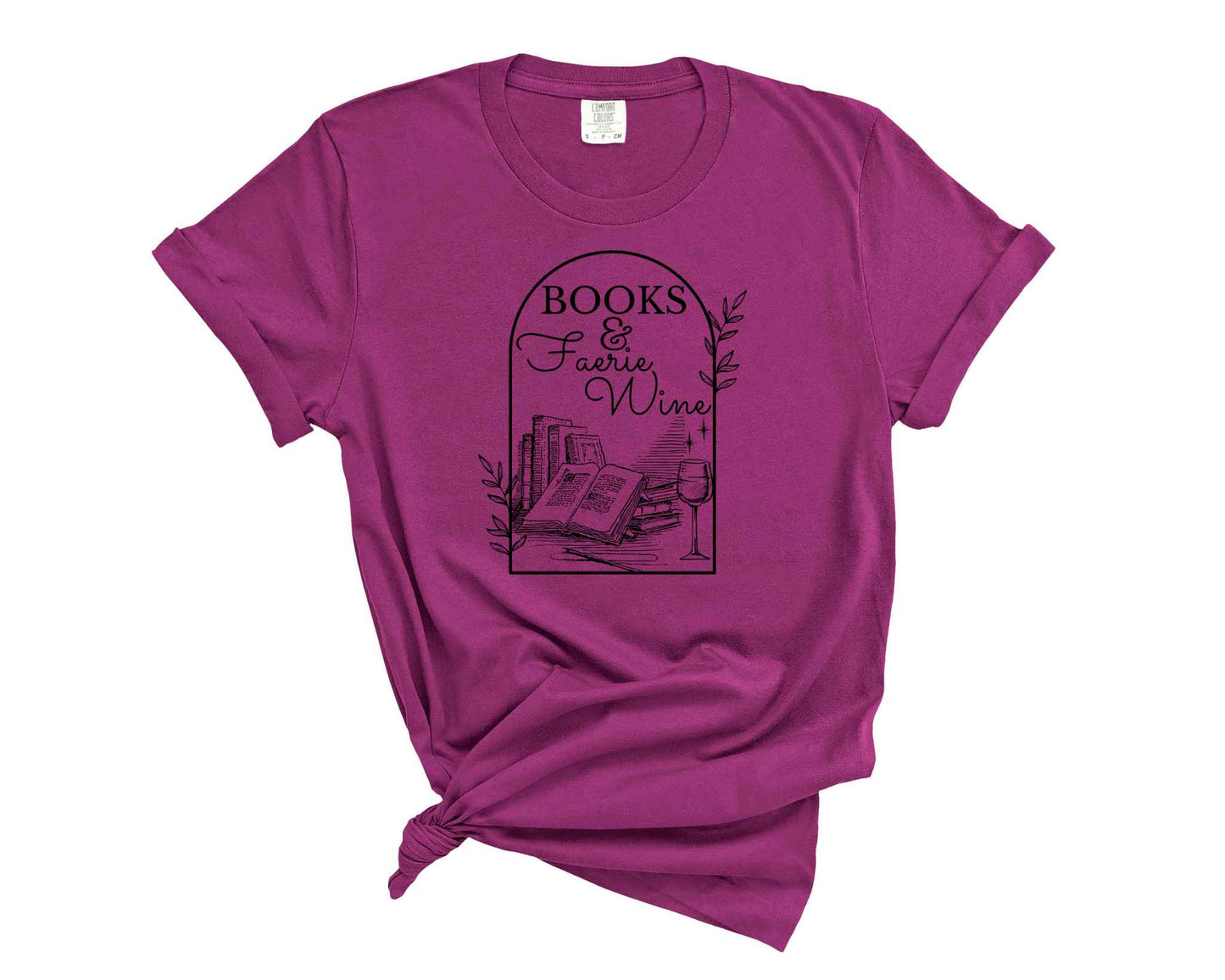 Read Books & Drink Faerie Wine Graphic Tee