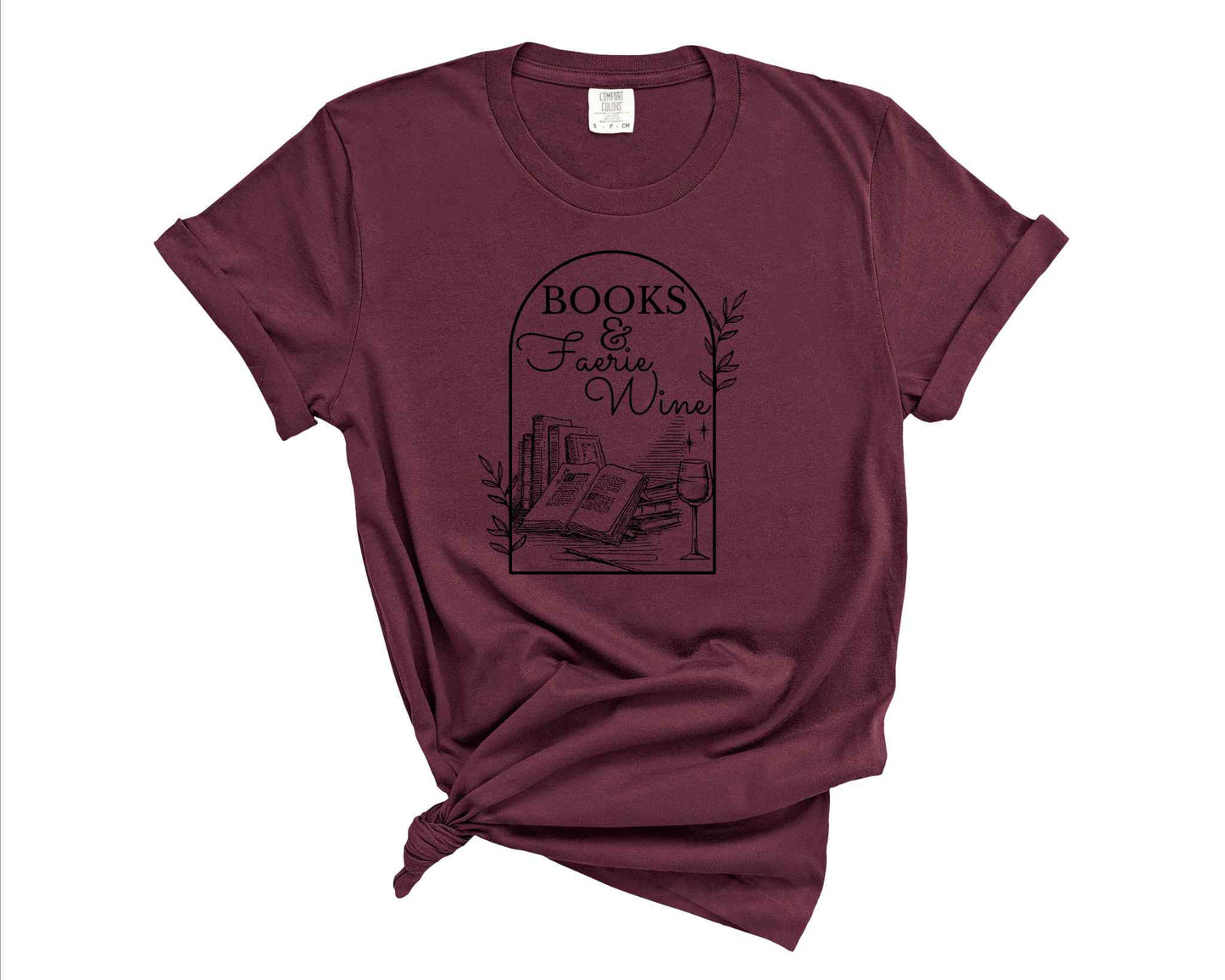 Read Books & Drink Faerie Wine Graphic Tee