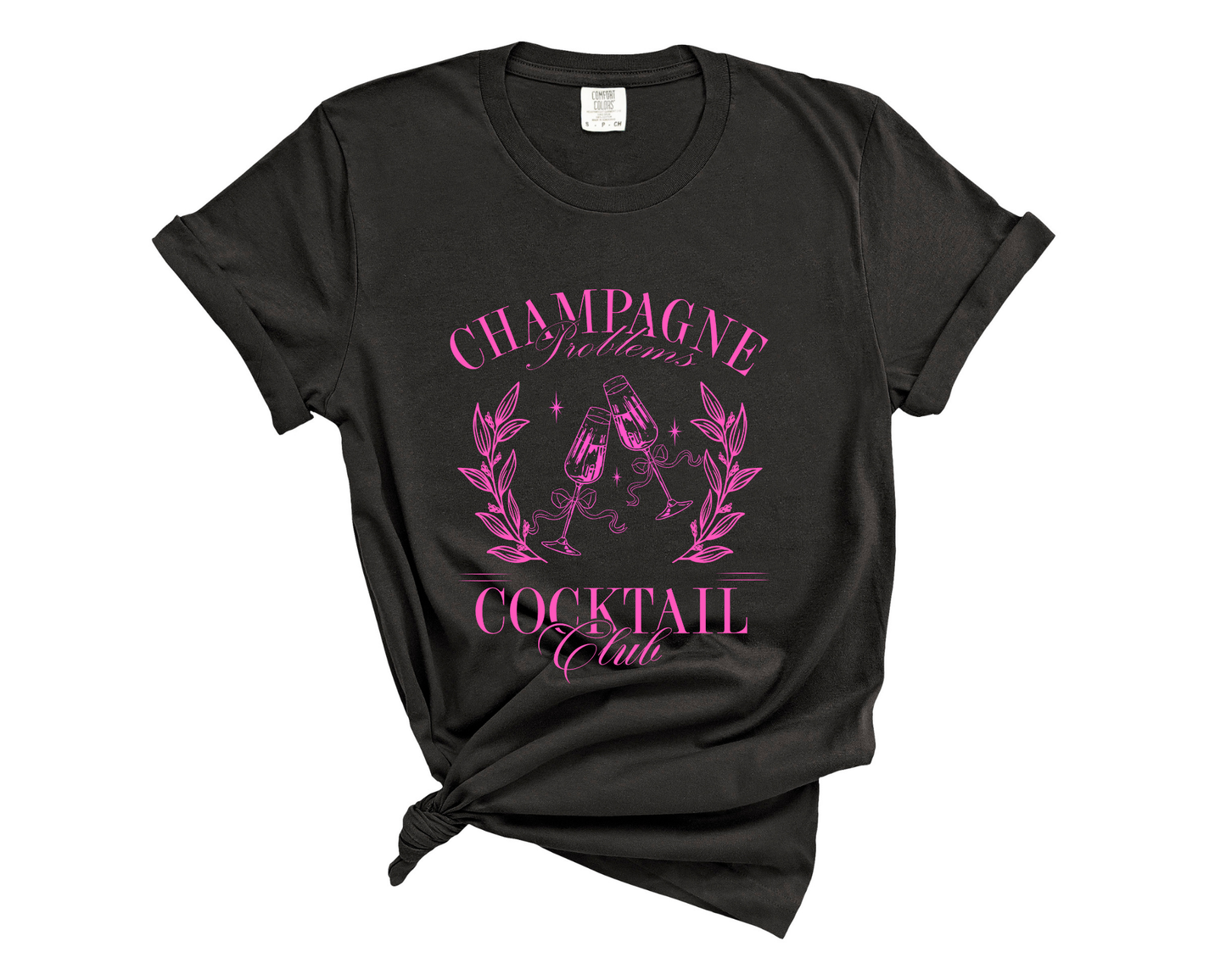 Champagne Problems Graphic Tee