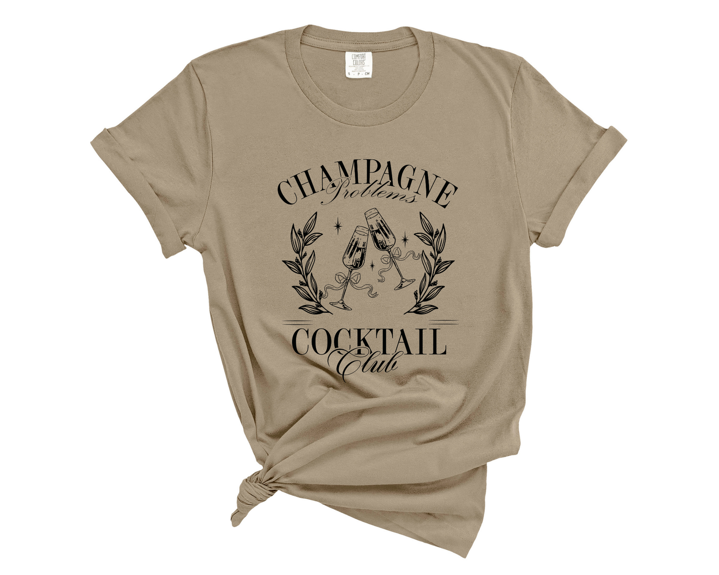 Champagne Problems Graphic Tee