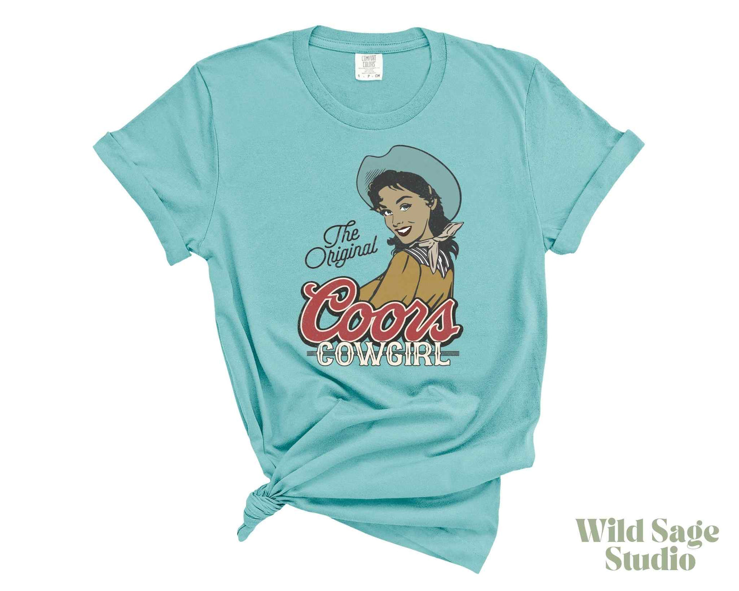 Coors Cowgirl Graphic Tee