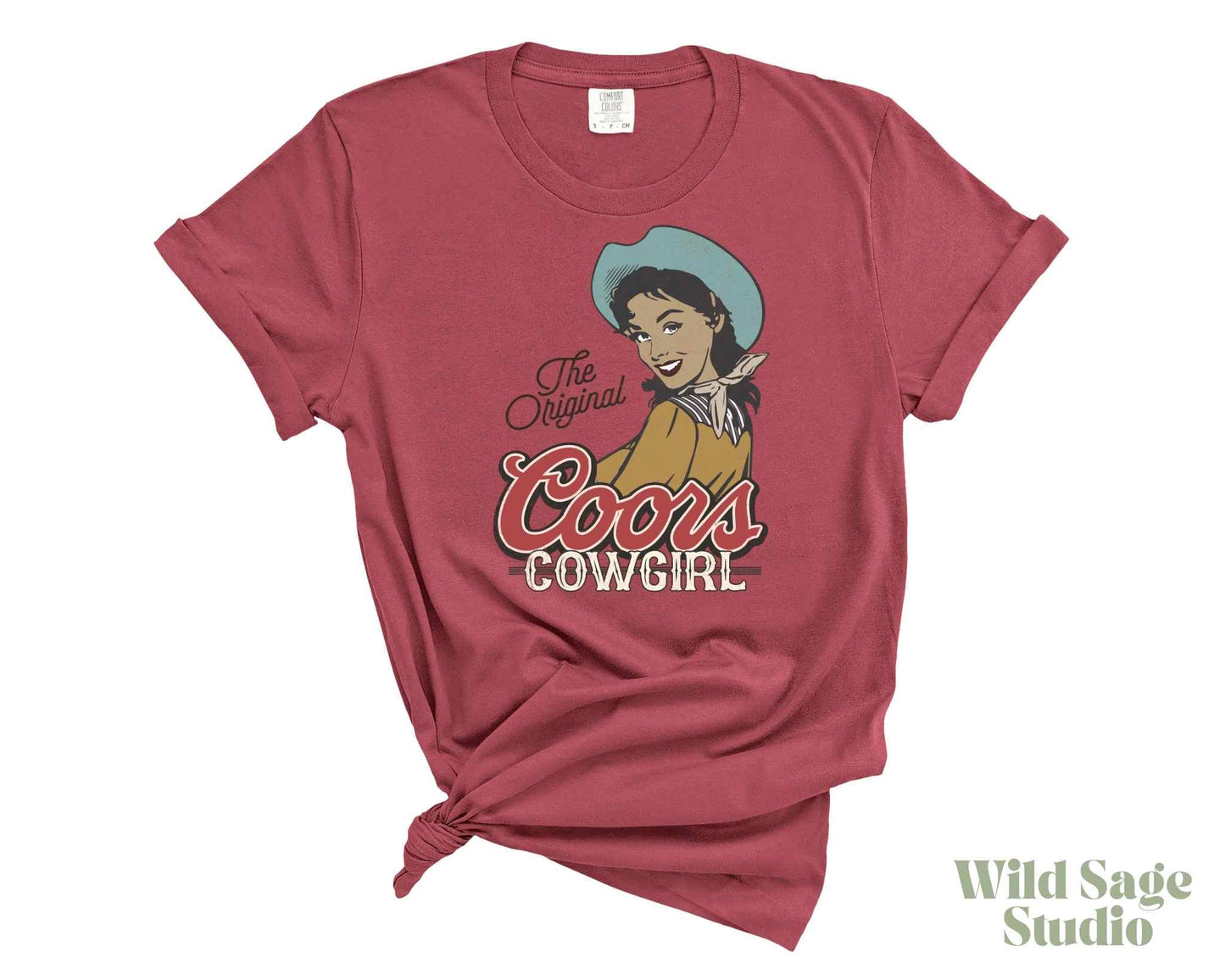 Coors Cowgirl Graphic Tee