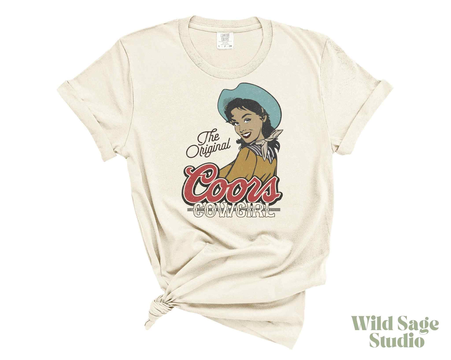 Coors Cowgirl Graphic Tee