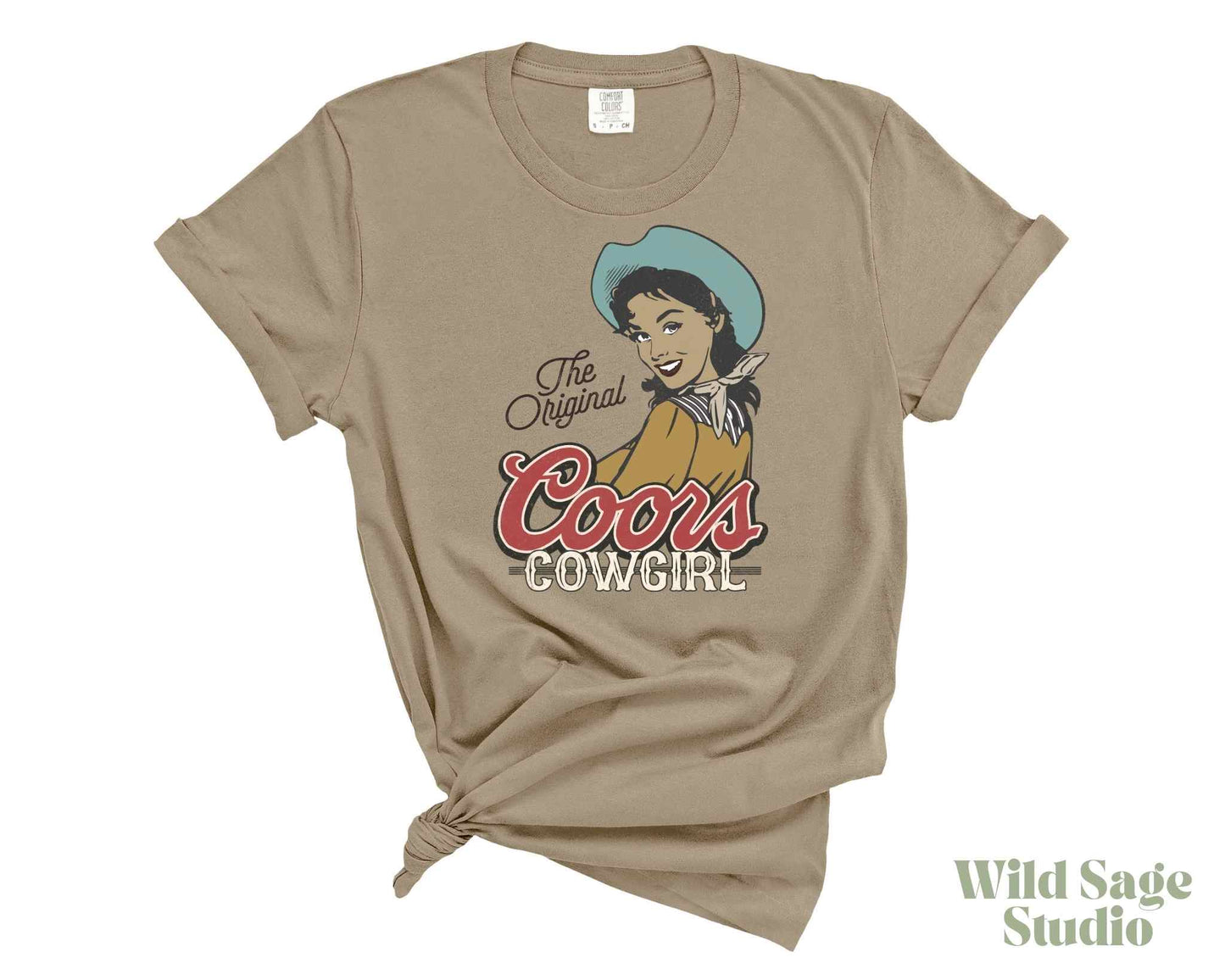 Coors Cowgirl Graphic Tee