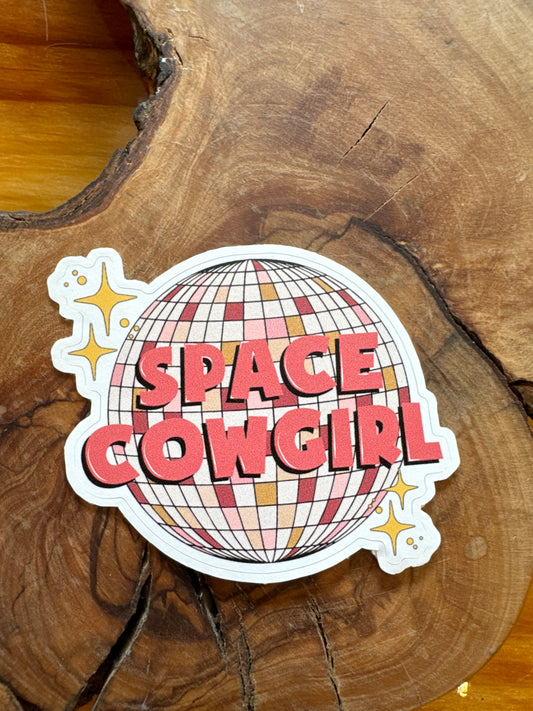 Space Cowgirl Stickers