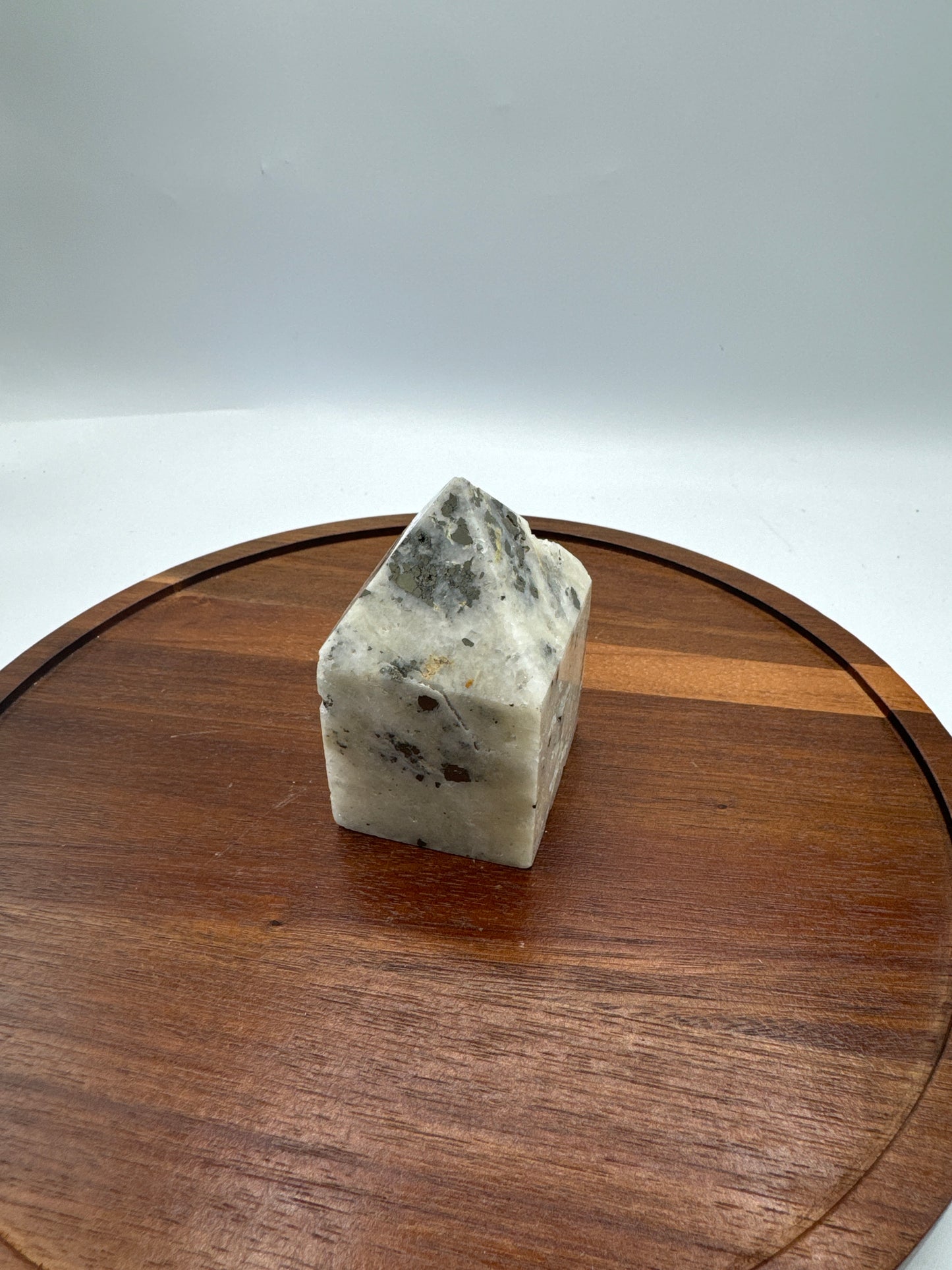 AAA Pyrite in Quartz Tower - Luxe Collection