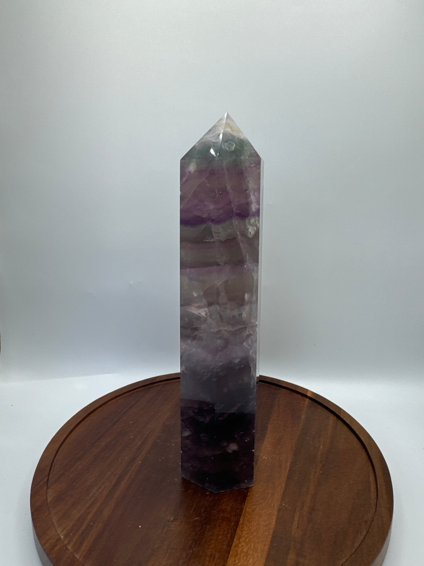 Rainbow Fluorite Tower (Large) - Luxe Collection