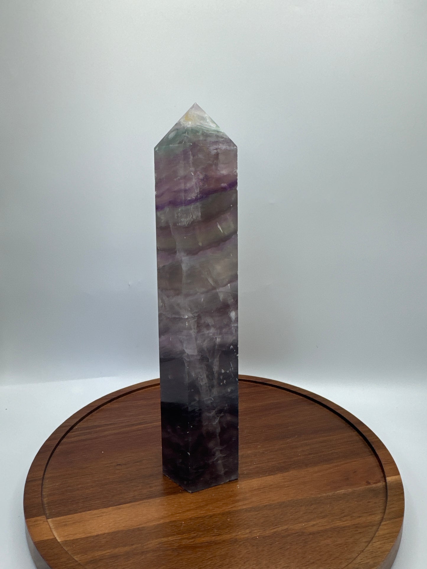 Rainbow Fluorite Tower (Large) - Luxe Collection