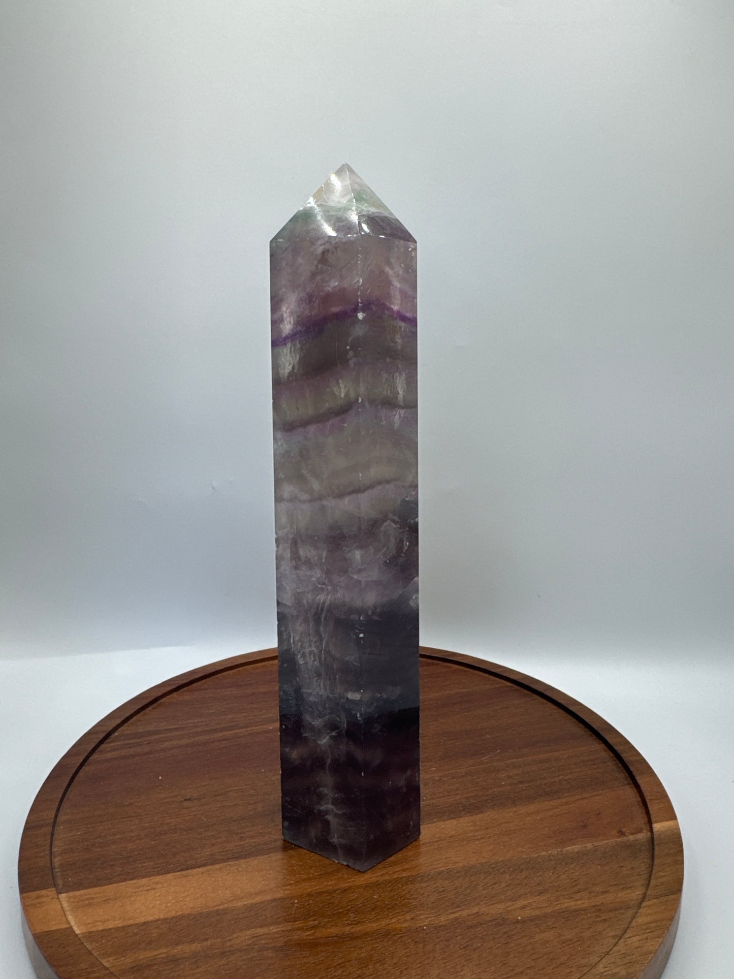 Rainbow Fluorite Tower (Large) - Luxe Collection