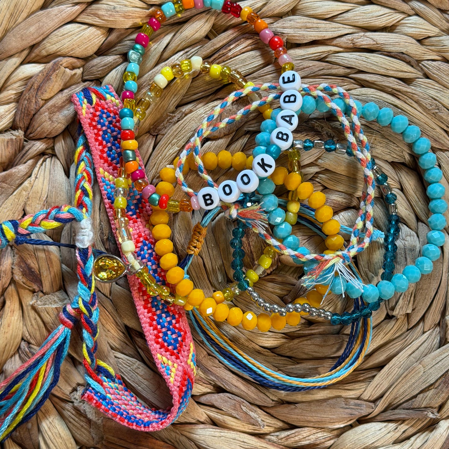 Book Babe Bracelet Stack