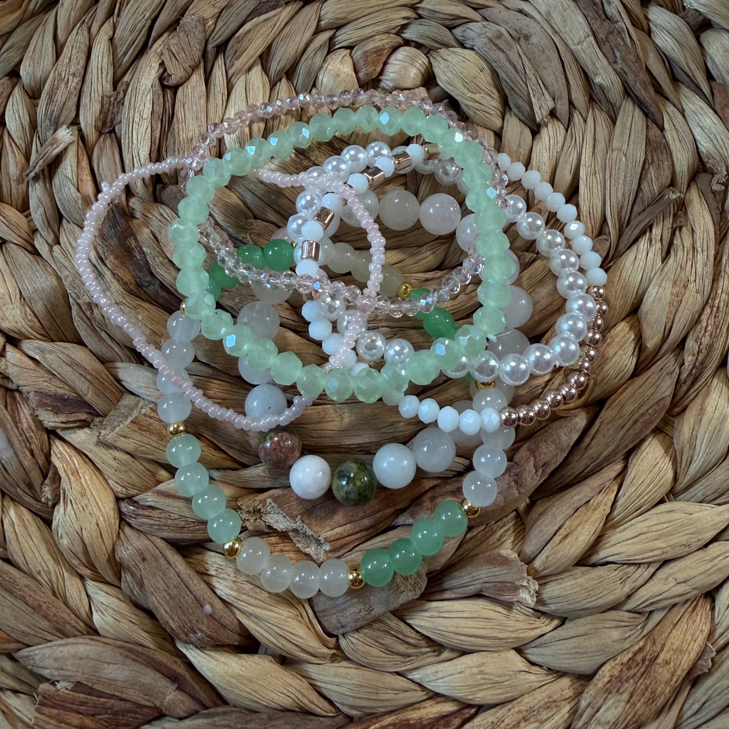 Fertility Intention Bracelet Stack (Size Small)