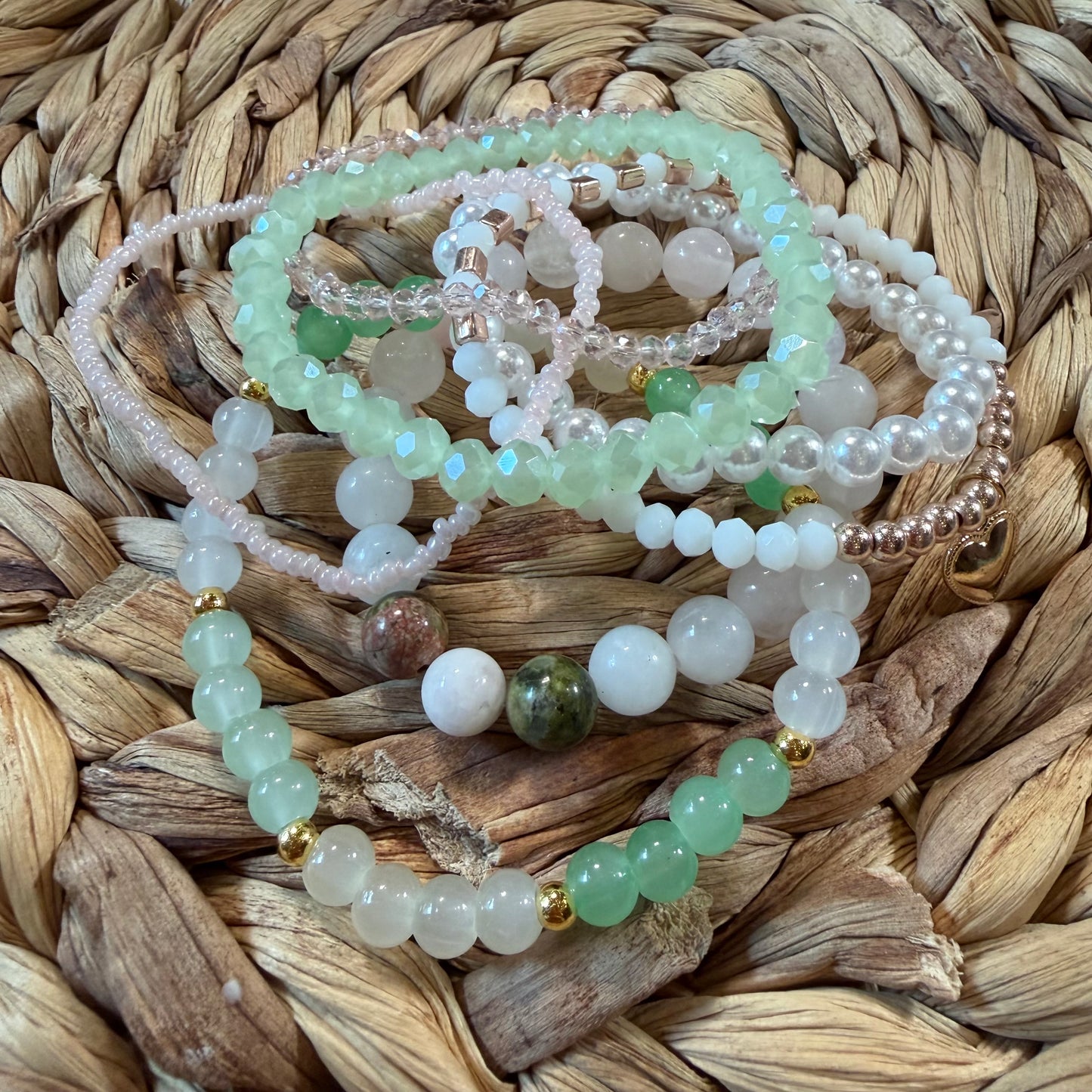 Fertility Intention Bracelet Stack (Size Small)
