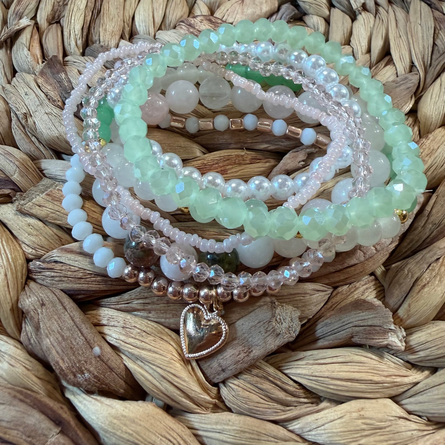 Fertility Intention Bracelet Stack (Size Small)