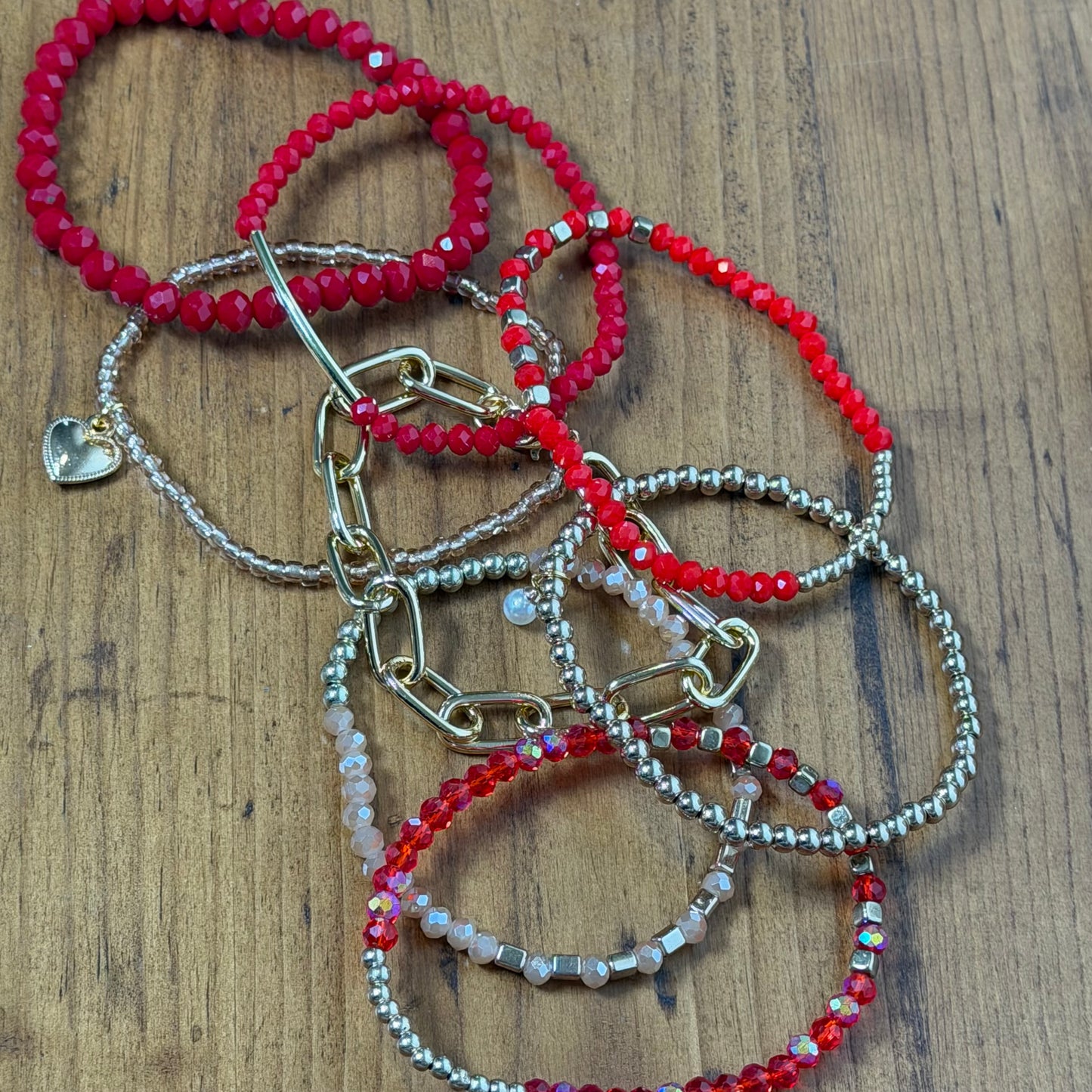 The Lovers Bracelet Stack