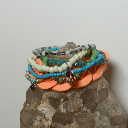Mermaid Vibes Bracelet Stack