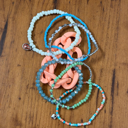 Mermaid Vibes Bracelet Stack