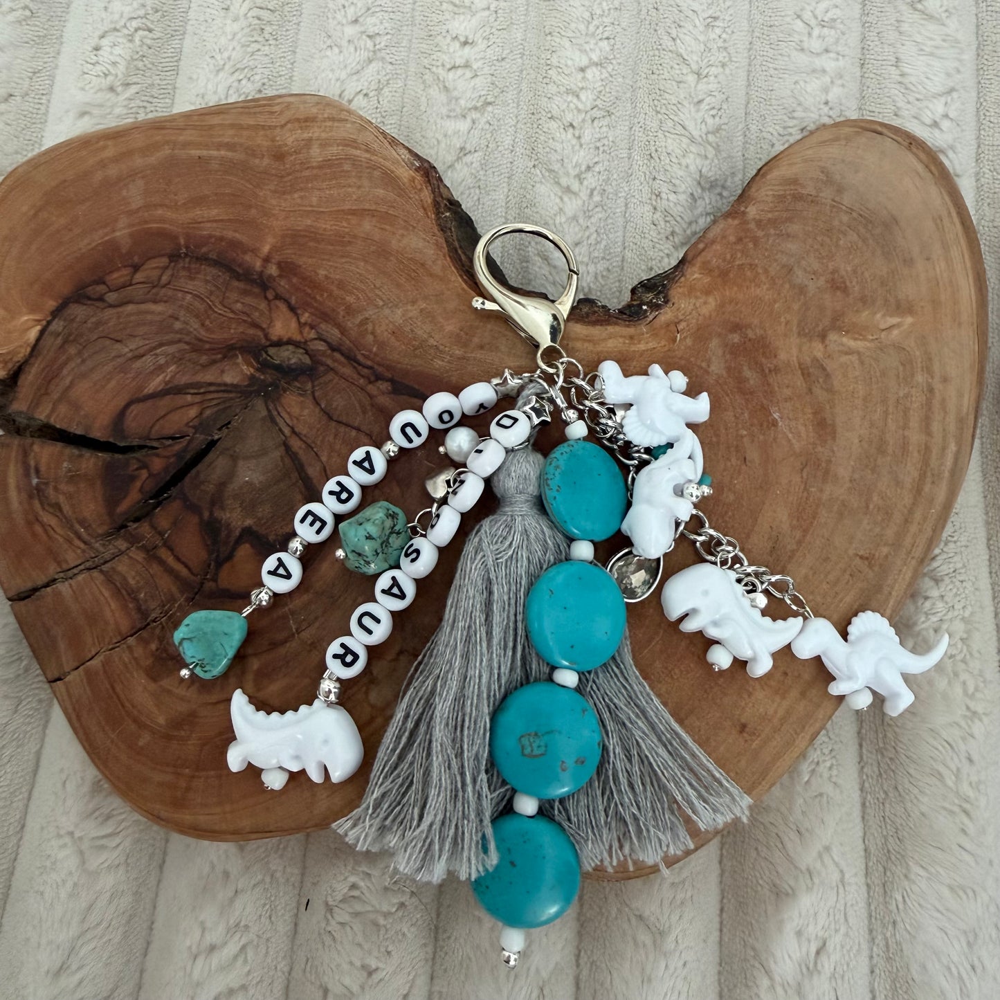 Dinosaur Vibes Bag Charm