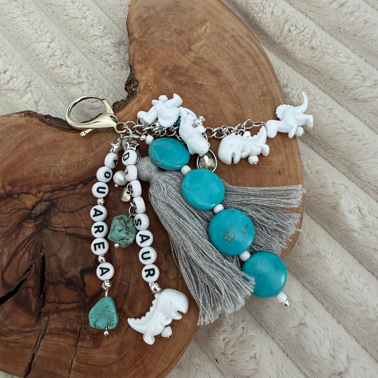 Dinosaur Vibes Bag Charm