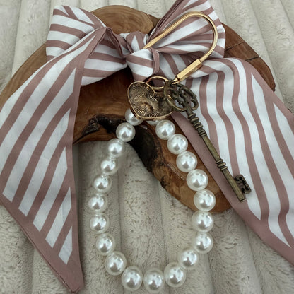 Lock and Key Bag Charm