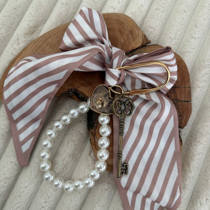 Lock and Key Bag Charm