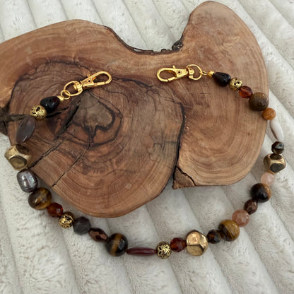 Grounding Crystal Bag Chain