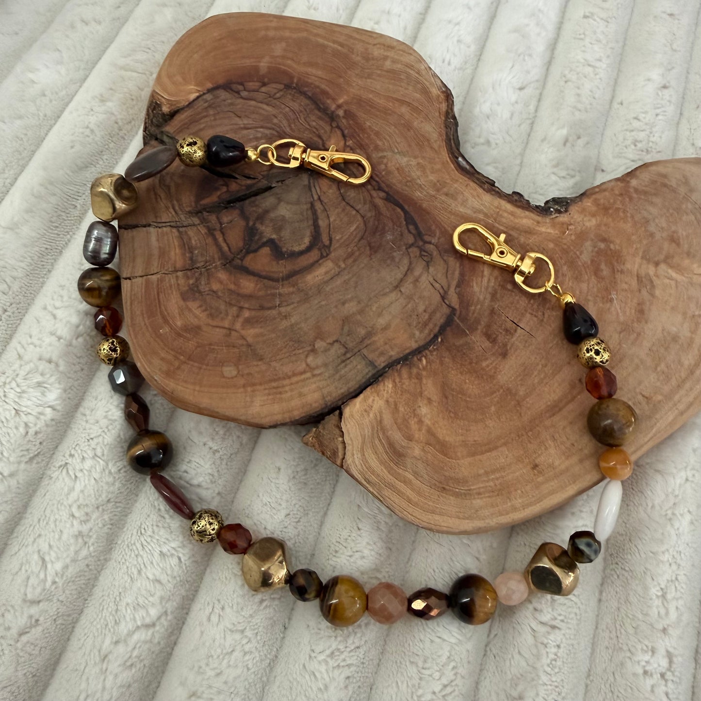 Grounding Crystal Bag Chain