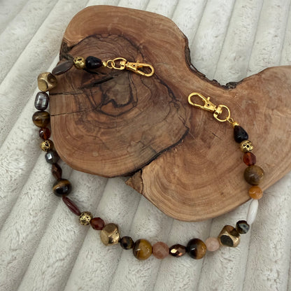 Grounding Crystal Bag Chain