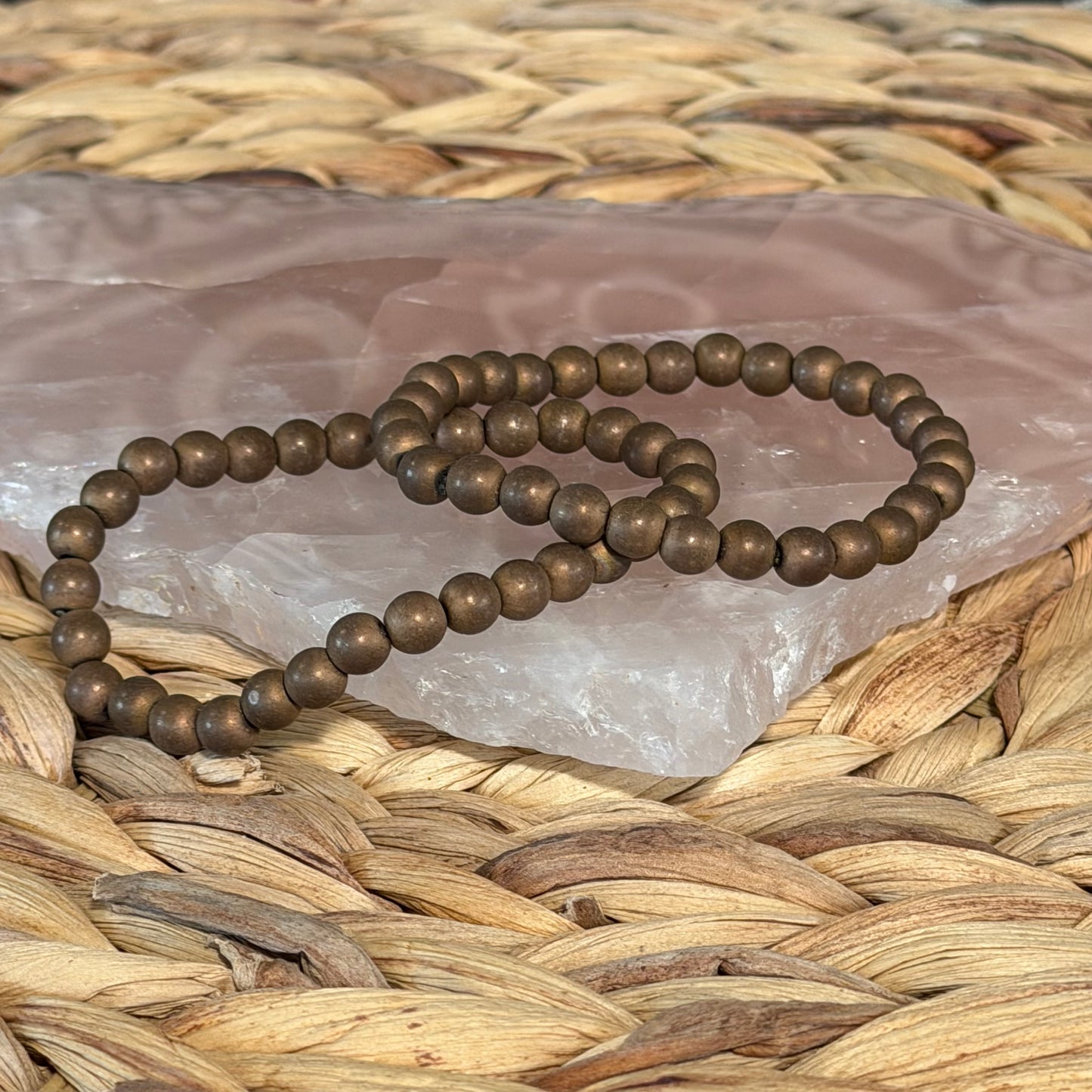 Copper Hematite Beaded Bracelet