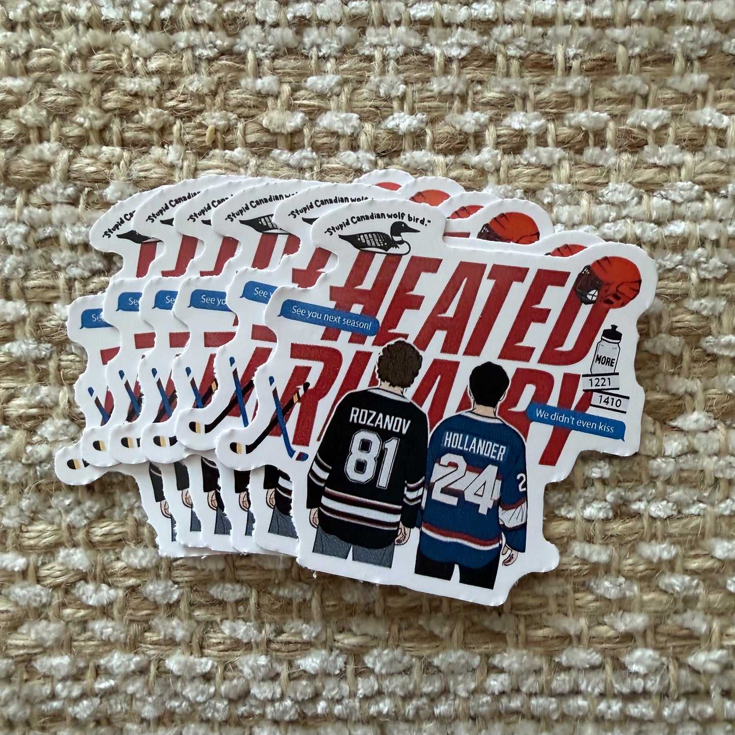 Heated Rivalry Sticker