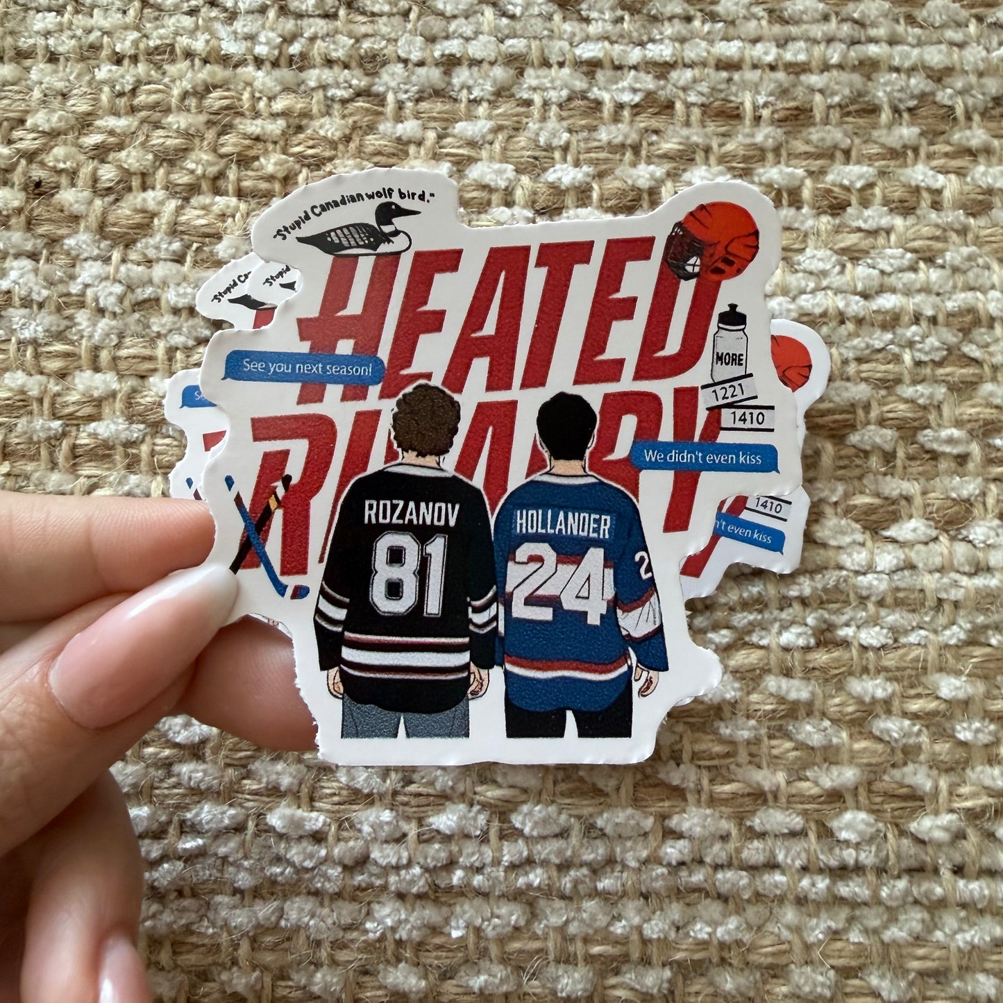 Heated Rivalry Sticker
