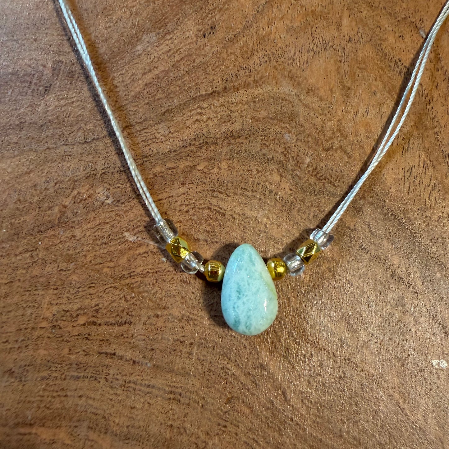 Amazonite Pendant Necklace