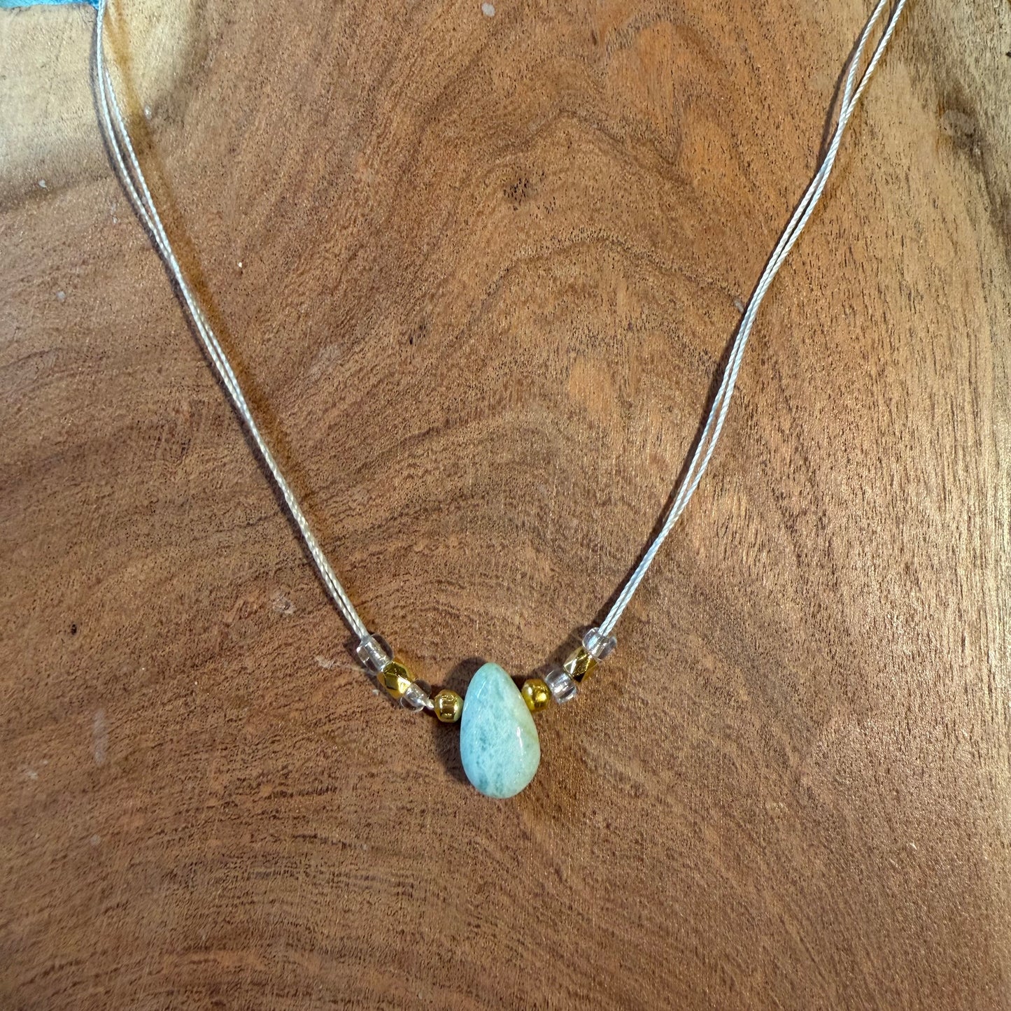 Amazonite Pendant Necklace