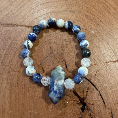 One of A Kind Crystal Bracelets