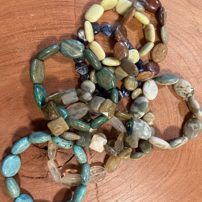 Specialty Shape Crystal Beaded Bracelets