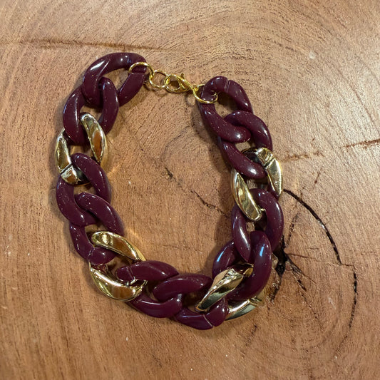 One of a Kind - Cuban Chain Link Bracelets  (Large Links)