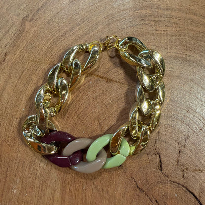 One of a Kind - Cuban Chain Link Bracelets  (Large Links)