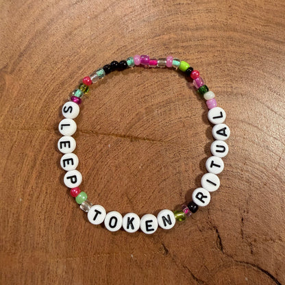 Sleep Token Themed Friendship Bracelets
