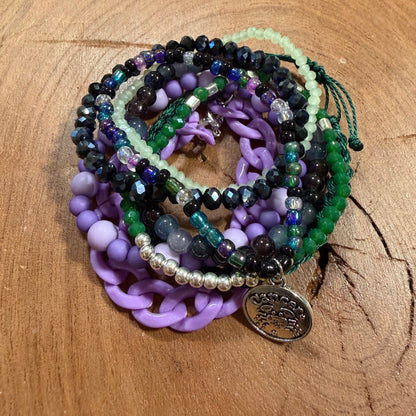 Cancer - Zodiac Bracelet Stack