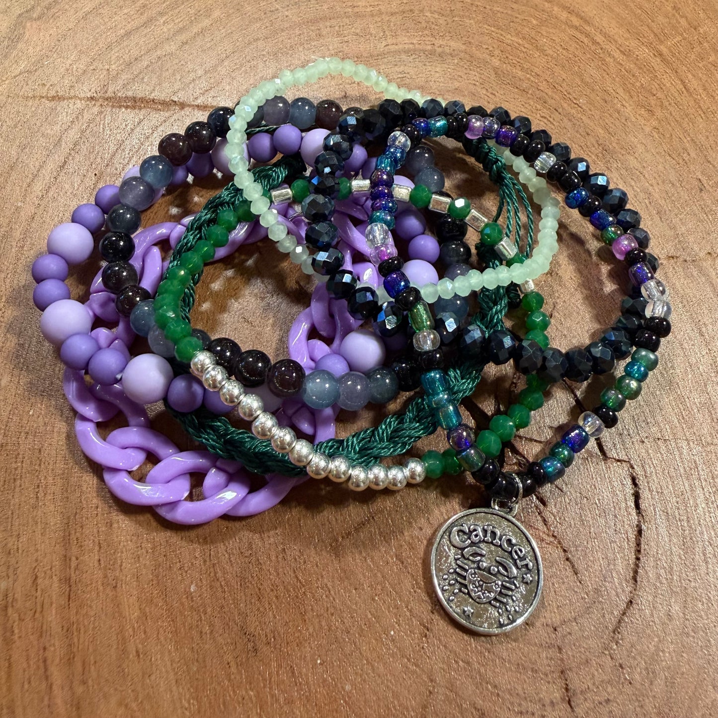 Cancer - Zodiac Bracelet Stack