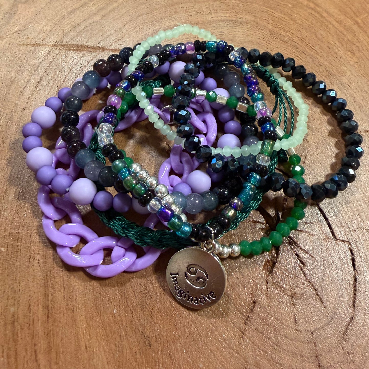 Cancer - Zodiac Bracelet Stack