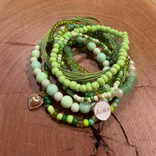 Aries - Zodiac Bracelet Stack