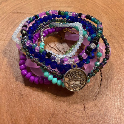 Pisces - Zodiac Bracelet Stack
