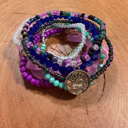 Pisces - Zodiac Bracelet Stack